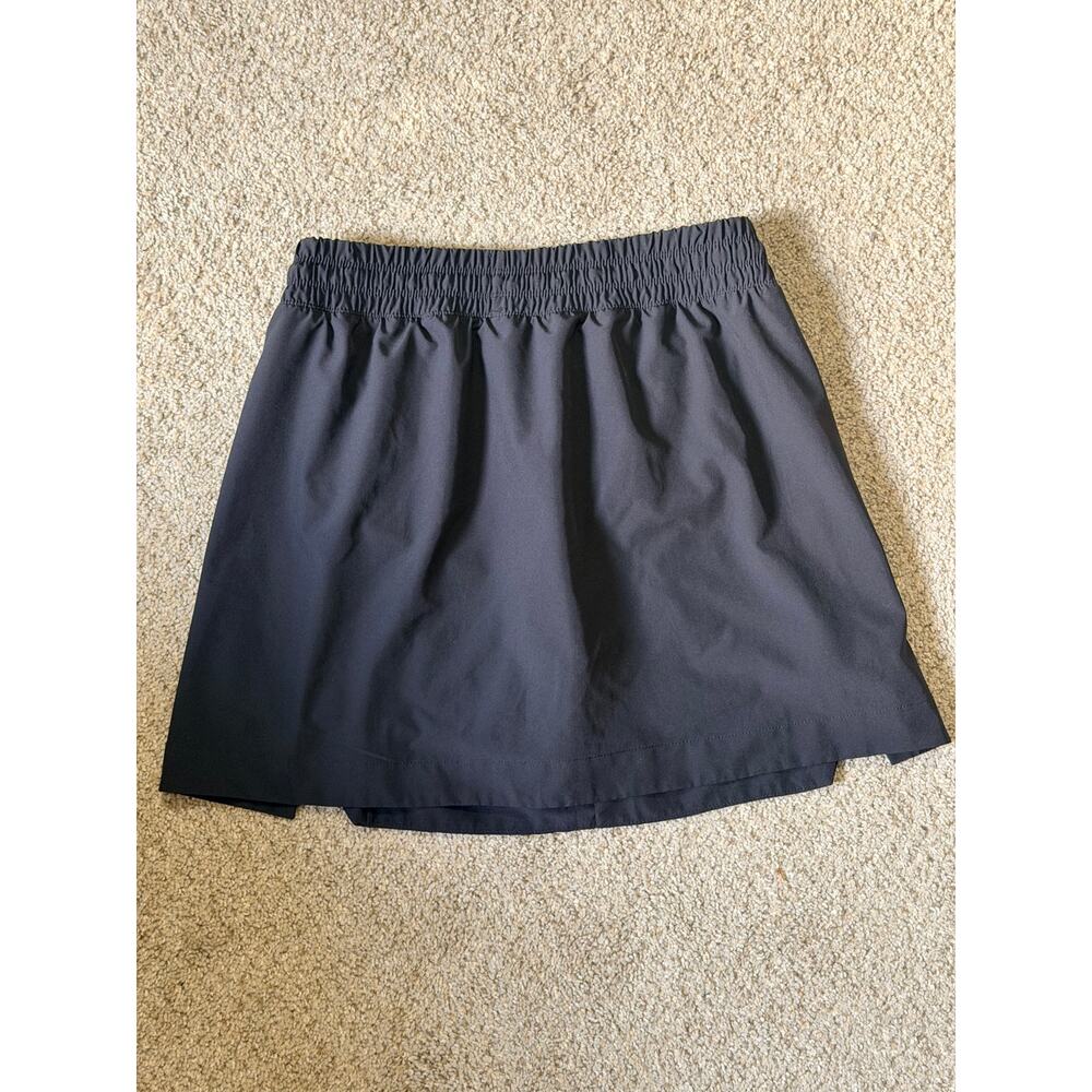 Layers Black Athletic Drawstring Skort W/ Pocket Size Large - Picture 6 of 6